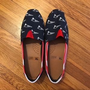 Patriots Slip-On Canvas Shoe